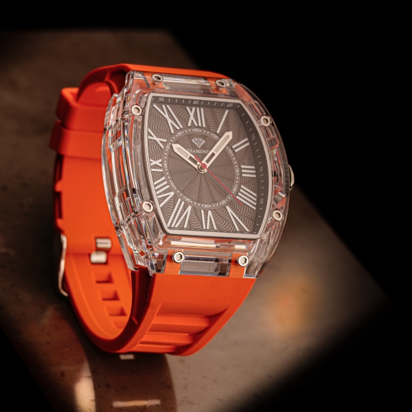 Diamonds Men's Black Dial-O9012